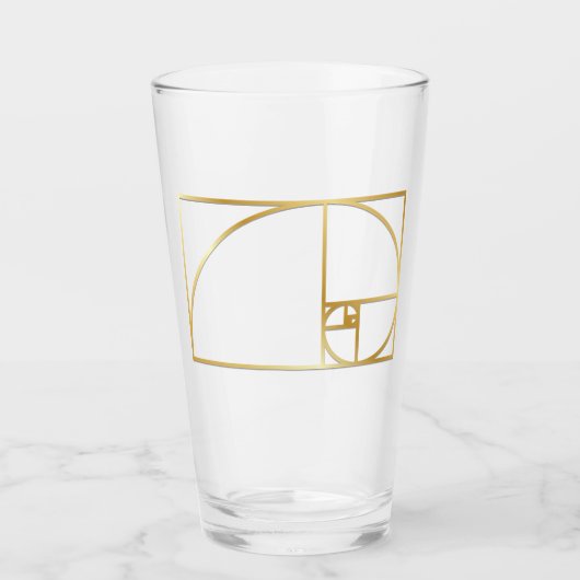 Golden Ratio - Drink glas (Voorkant)