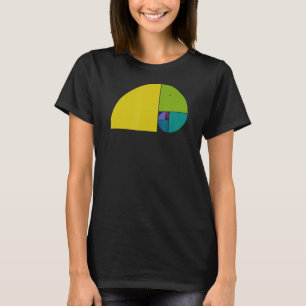 Golden Ratio Elephant Fibonacci Spiral 1 Fan F T-shirt