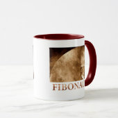 Golden Ratio, Fibonacci Spiral Mok (Voorkant rechts)