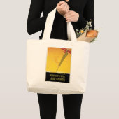 Golden Ray Air Union Grote Tote Bag (Voorkant (product))