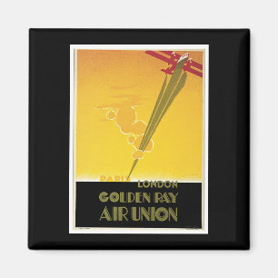 Golden Ray Air Union Magneet