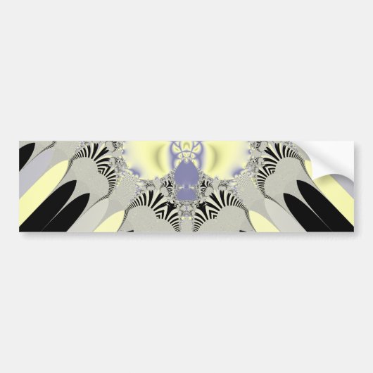 Golden Rays Bumpersticker (Voorkant)