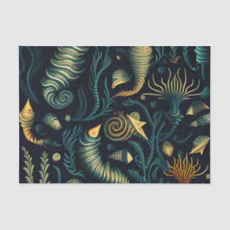 Golden Reefs Tissuepapier