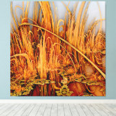 Golden Reflections Canvas Print (Insitu (Houten vloer))