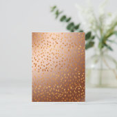 Golden regen briefkaart (Staand voorkant)