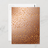 Golden regen briefkaart (Voorkant / Achterkant)