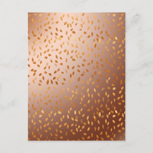 Golden regen briefkaart (Voorkant)