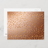 Golden regen briefkaart (Voorkant / Achterkant)