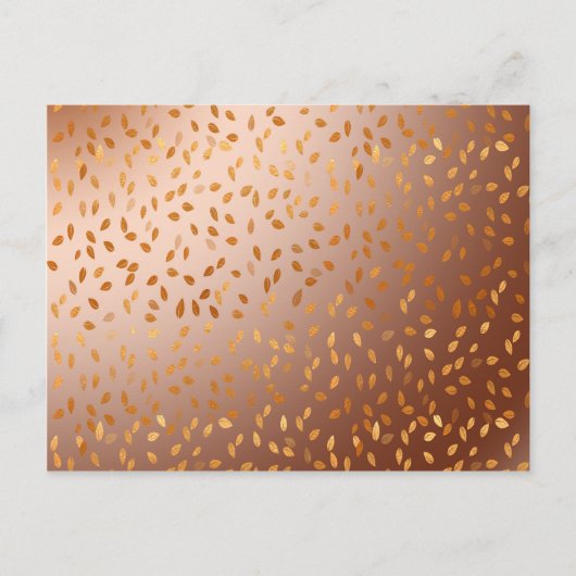 Golden regen briefkaart (Voorkant)