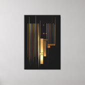 Golden Resonance Canvas Afdruk (Voorkant)