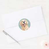 Golden Reteiever Sticker (Envelop)