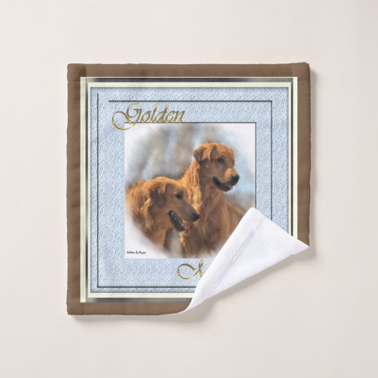 Golden retriever (Gant de toilette)