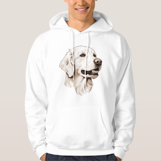 Golden Retriever 2 Hoodie (Voorkant)