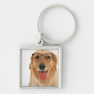 Golden Retriever 3 Sleutelhanger