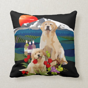 Golden Retriever Accent Pillow Kussen
