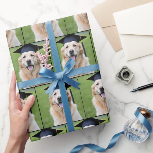 Golden Retriever Afstuderen Cadeaupapier (Geschenken)