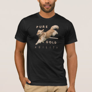 Golden Retriever Agility T-shirt "PureGold"