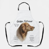 Golden Retriever All-Over Print Schort (Voorkant)