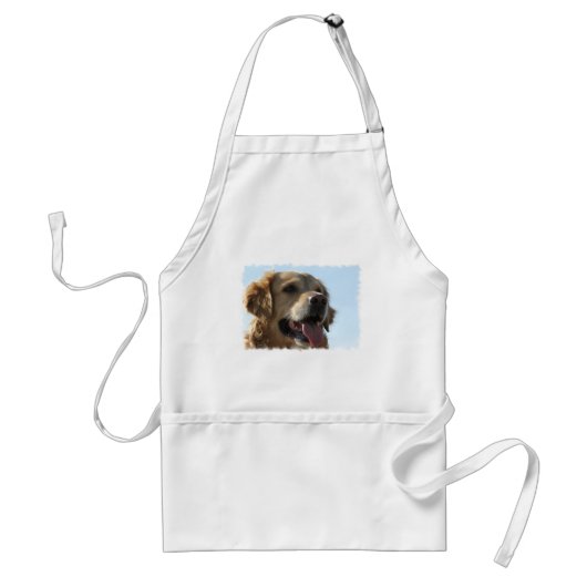Golden Retriever Apron Standaard Schort (Voorkant)