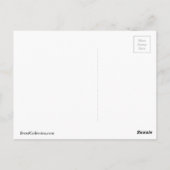 Golden Retriever Bedankt Briefkaart (Achterkant)