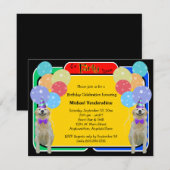 Golden Retriever Birthday Barker Kaart (Voorkant / Achterkant)