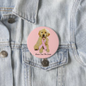 Golden Retriever Breast Cancer Button (In situ)