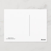 Golden Retriever Briefkaart (Achterkant)