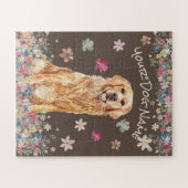 Golden Retriever bruin Legpuzzel (Horizontaal)