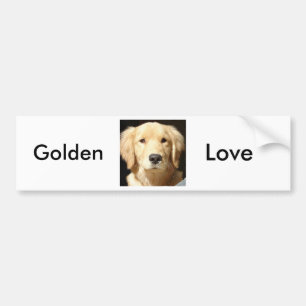 Golden Retriever Bumpersticker