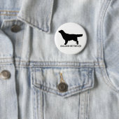 Golden Retriever Button (In situ)