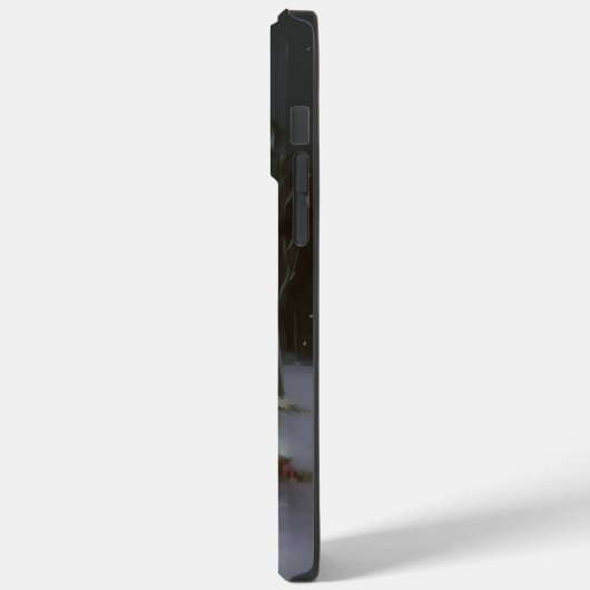 Golden Retriever Caravan Kerstavontuur Case-Mate iPhone Case (Achterkant / Links)