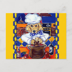 Golden Retriever Card Briefkaart