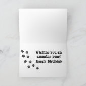 Golden Retriever Carte Anniversaire Meilleures per (Intérieur)