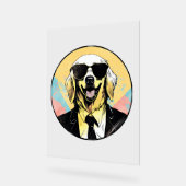 Golden Retriever Chien d'affaires (Angle)