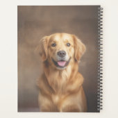 Golden Retriever Chien Personnalisé annuel (Dos)