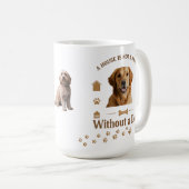 Golden Retriever Classic Mug (Devant droit)