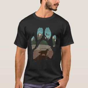 Golden Retriever Corgi Paw mam T-shirt