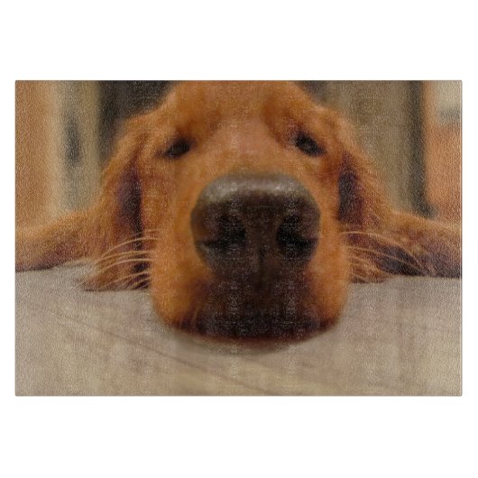 Golden Retriever Cutting Board Snijplank (Voorkant)