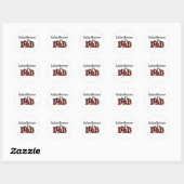 Golden Retriever Dad Sticker (Vel)