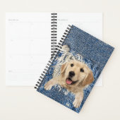 Golden Retriever dans Denim Hole (Devant avec enveloppe)