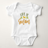 Golden Retriever Design for Dog Mam Romper (Voorkant)