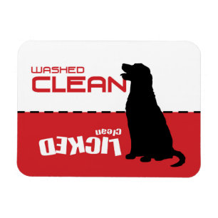 Golden Retriever Dishwasmachine Magnet - Gematuree Magneet