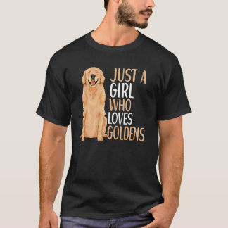 Golden Retriever Dog Apparel Quote voor mannen K T-shirt