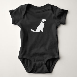 Golden Retriever Dog Baby shower Romper