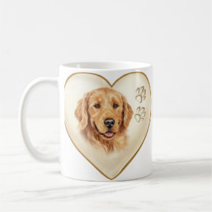 Golden Retriever Dog Coffee Mok Cup