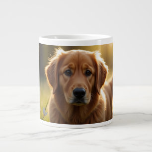 Golden Retriever Dog Extra Grote Beker