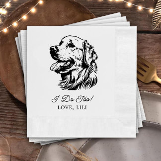 Golden Retriever Dog gepersonaliseerd doe ik ook Servet
