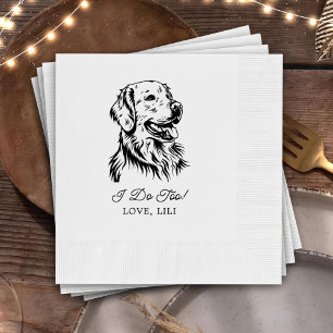 Golden Retriever Dog gepersonaliseerd doe ik ook Servet
