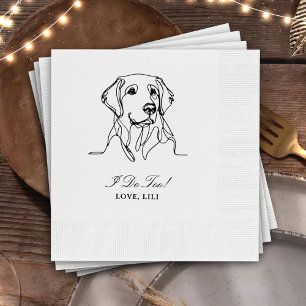 Golden Retriever Dog gepersonaliseerd doe ik ook Servet