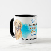 Golden Retriever Dog Loyal Friend Mok (Voorkant links)